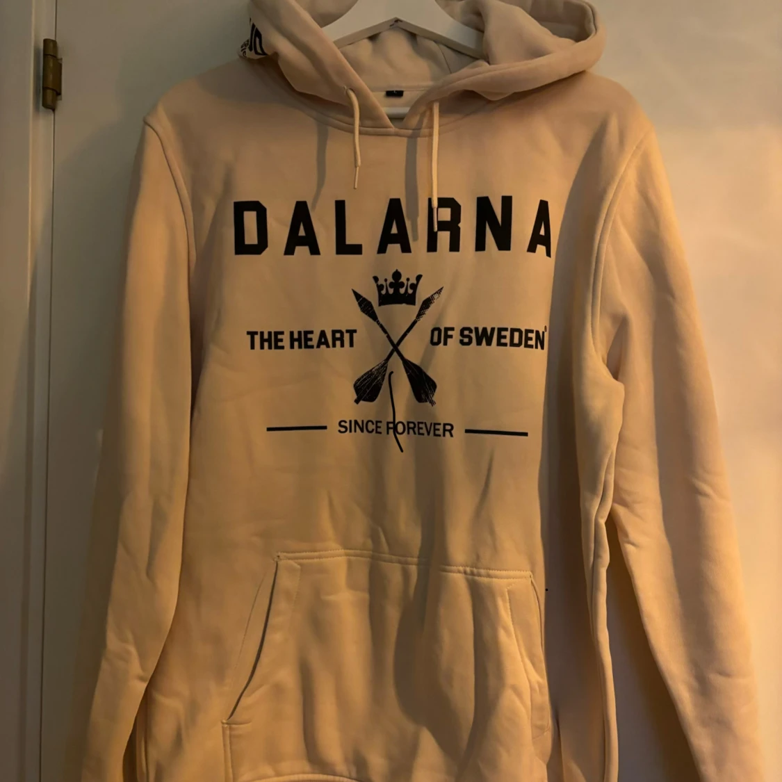 Beige hoodie Dalarna County Project L