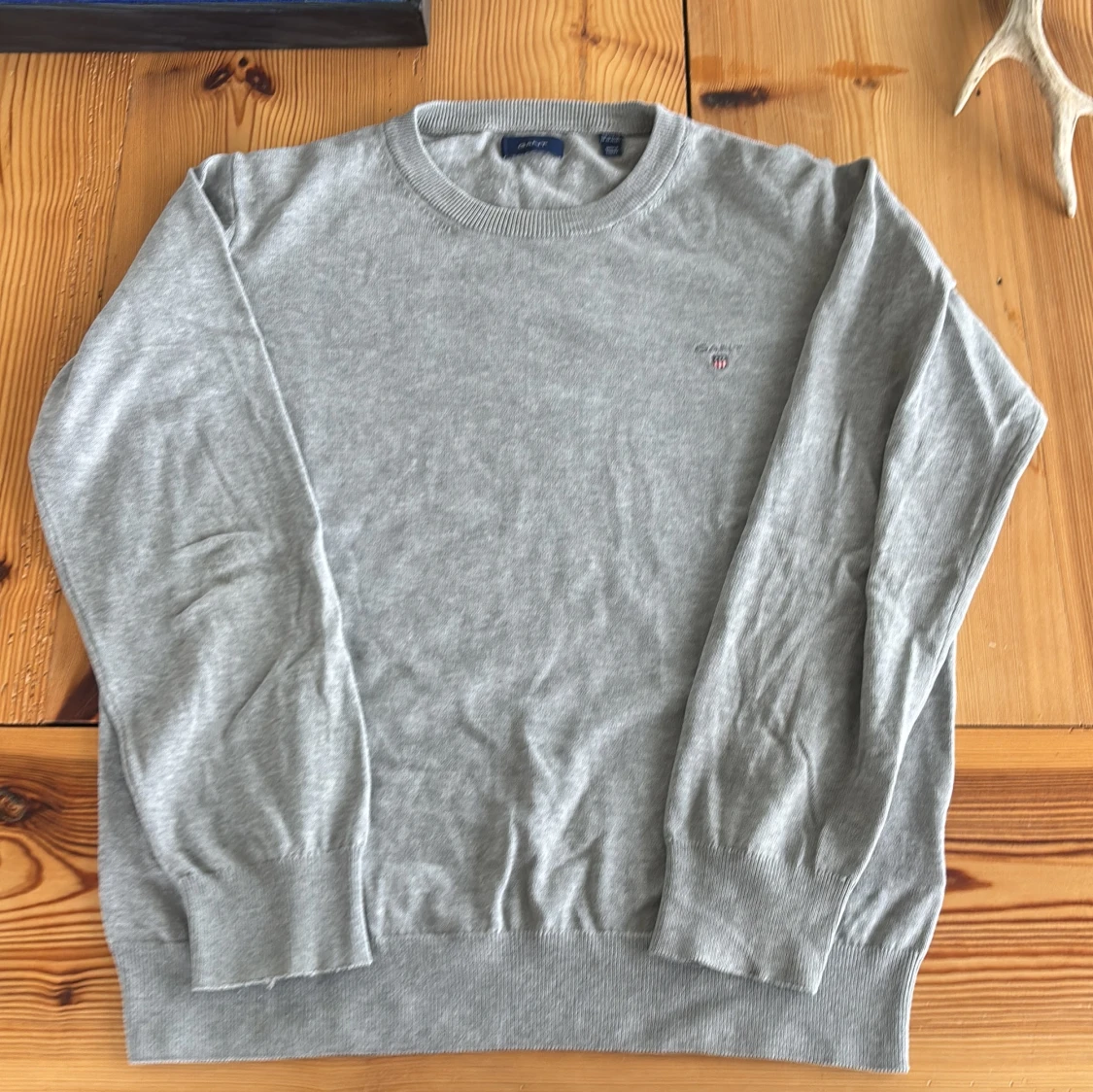 Grå bomullströja från GANT