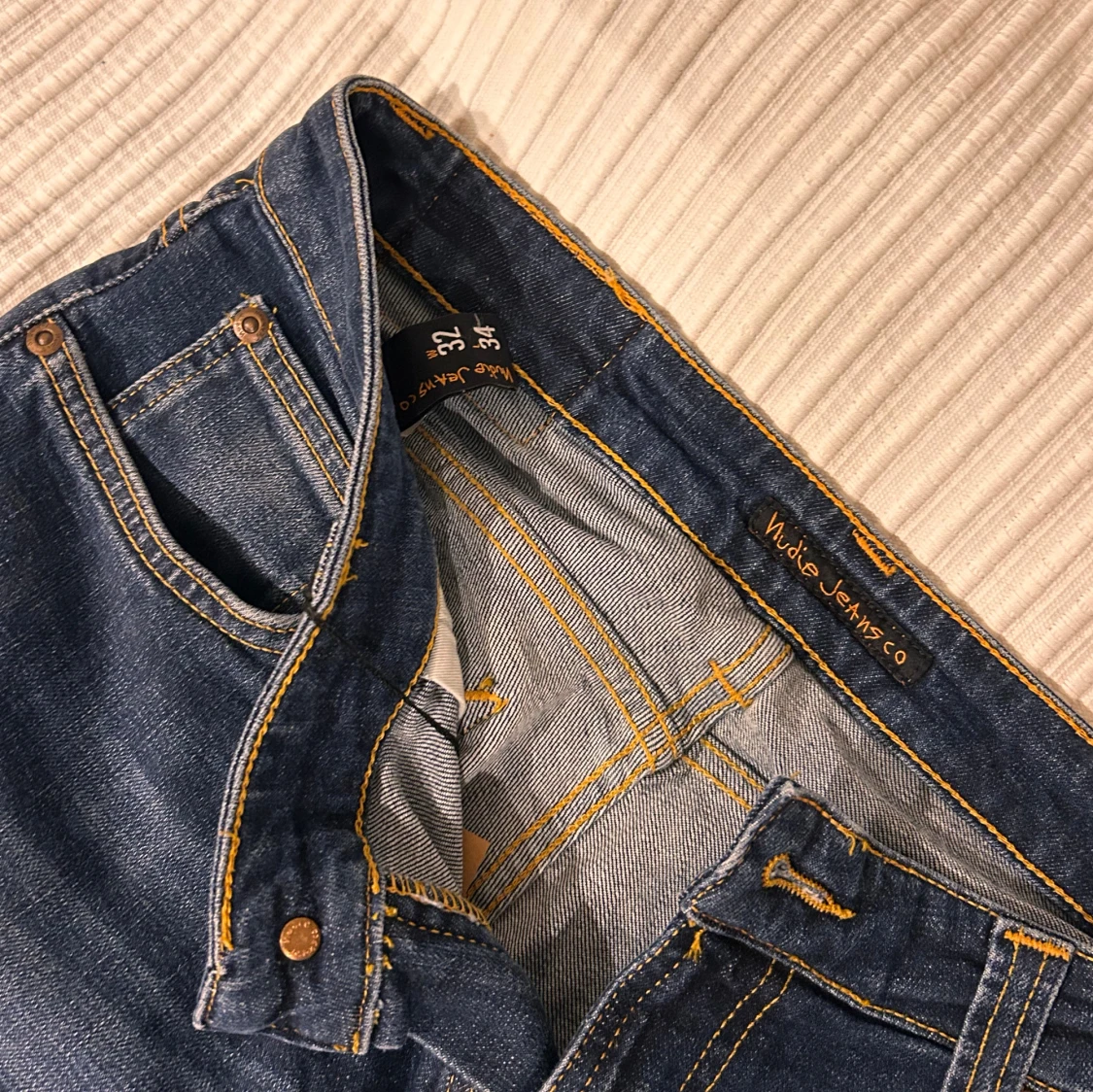 Mörkblå Nudie Jeans - 3