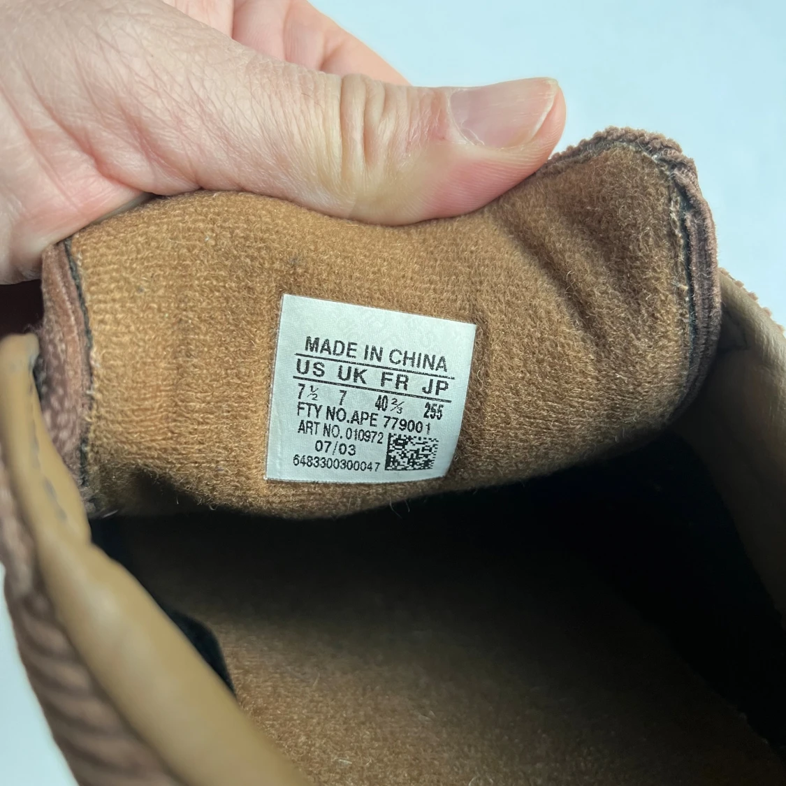 Retro Adidas Campus sneakers i brun manchester - 3