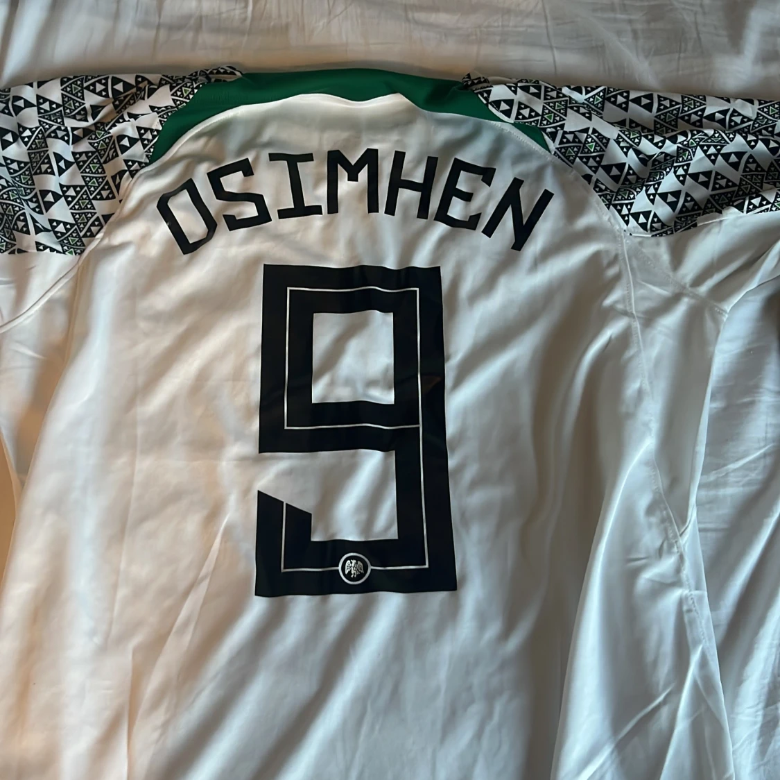 Nigeria Osimhen #9 fotbollströja Nike M