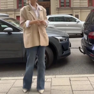 Beige kappa - Kappa som man kan styla så snyggt