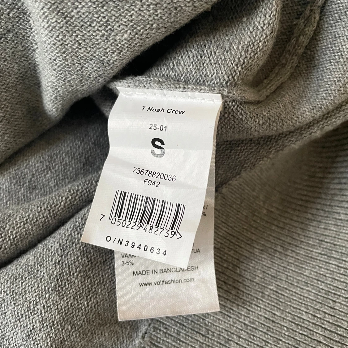 Grå stickad tröja These Glory Days - 3