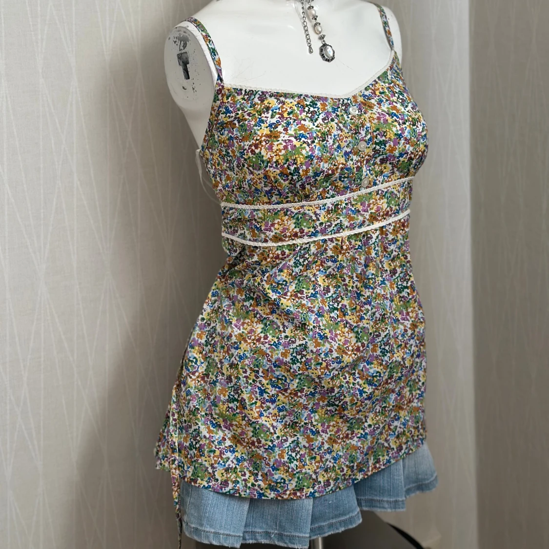 Floral babydoll top  - 1