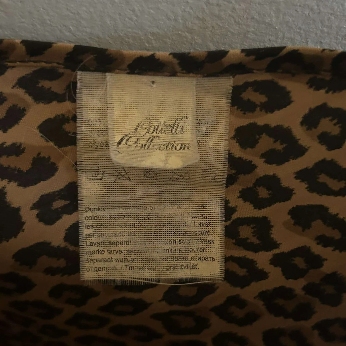 Leopardmönstrad kortklänning Bottelli - 2