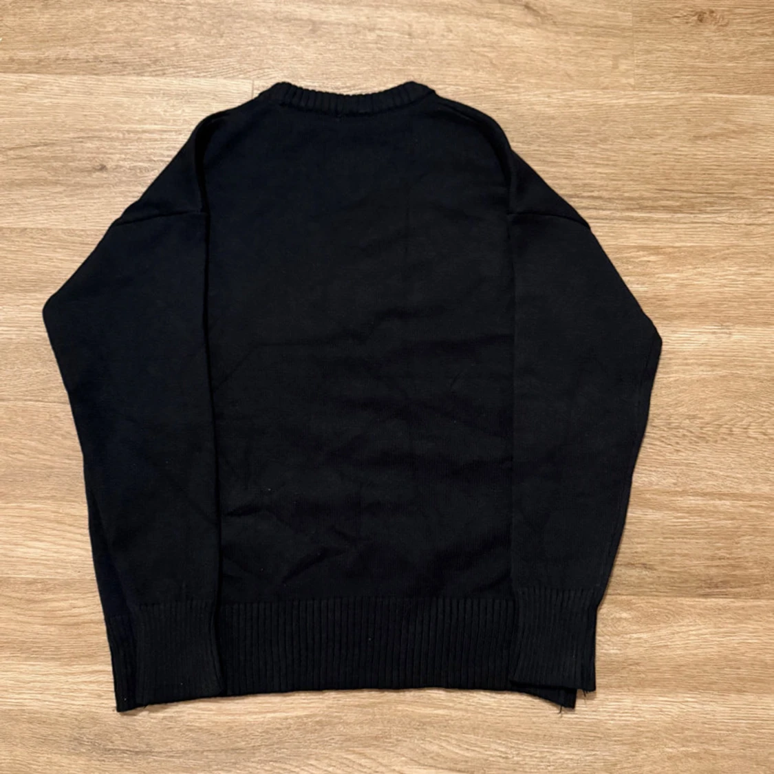 Svart stickad tröja Ami Paris  - 3