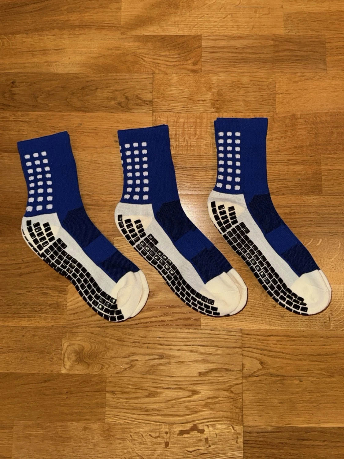 Blå gripsocks