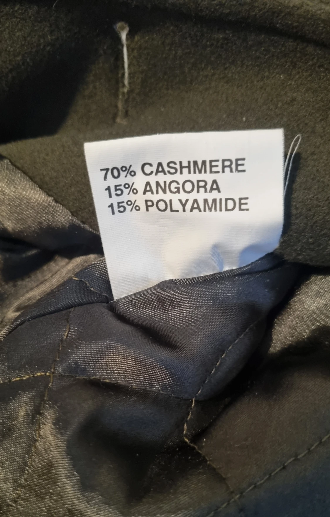 Mörkgrön kappa från Loreta Collection - 3