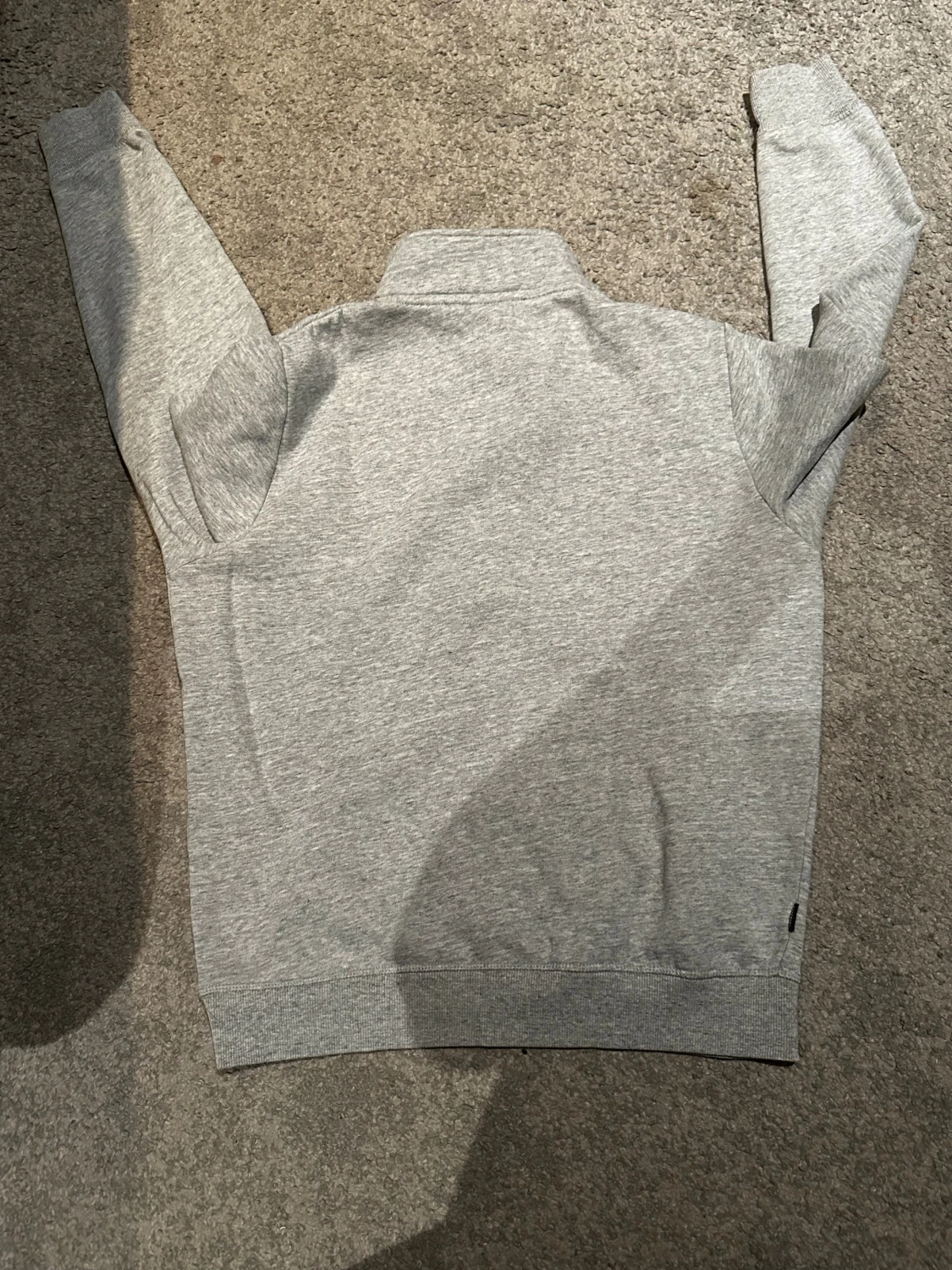 Grå half zip tröja från Superdry - 3