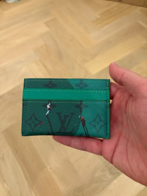 Plånbok grön - Plånbok med golfmotiv