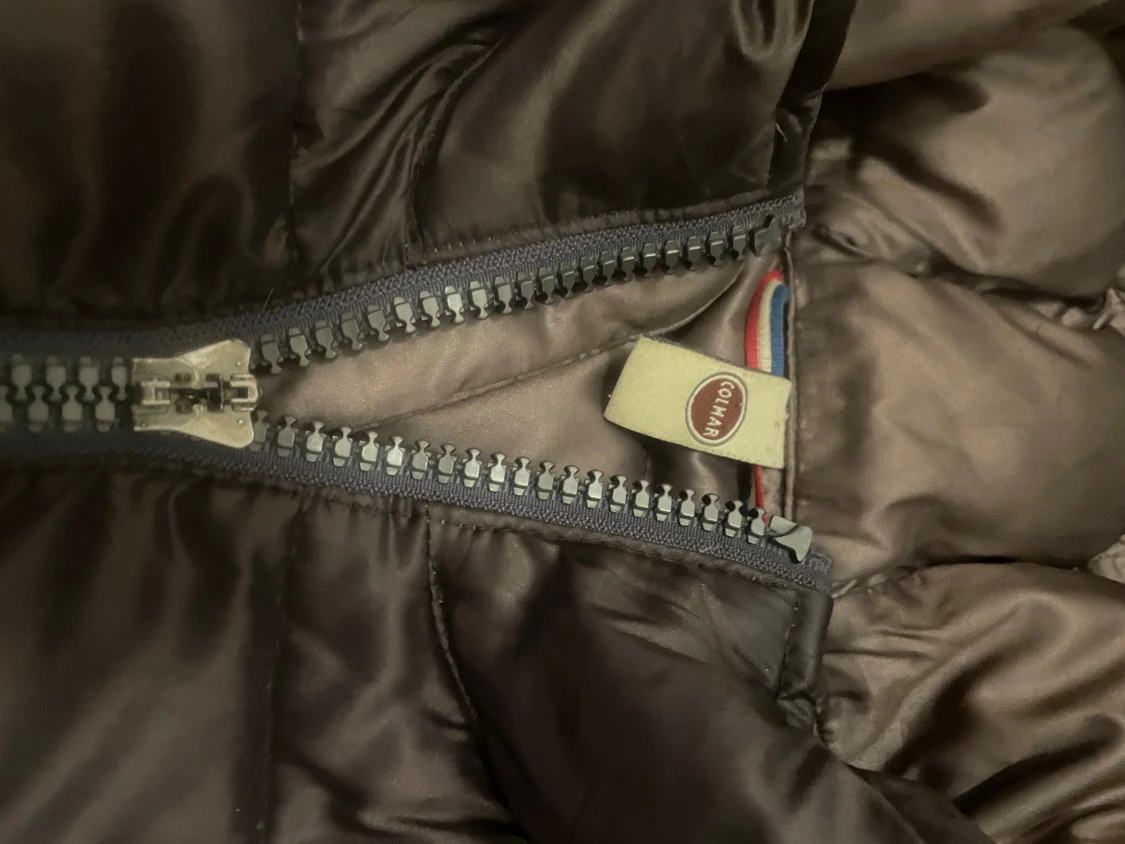 Brun Colmar dunjacka med huva - 2