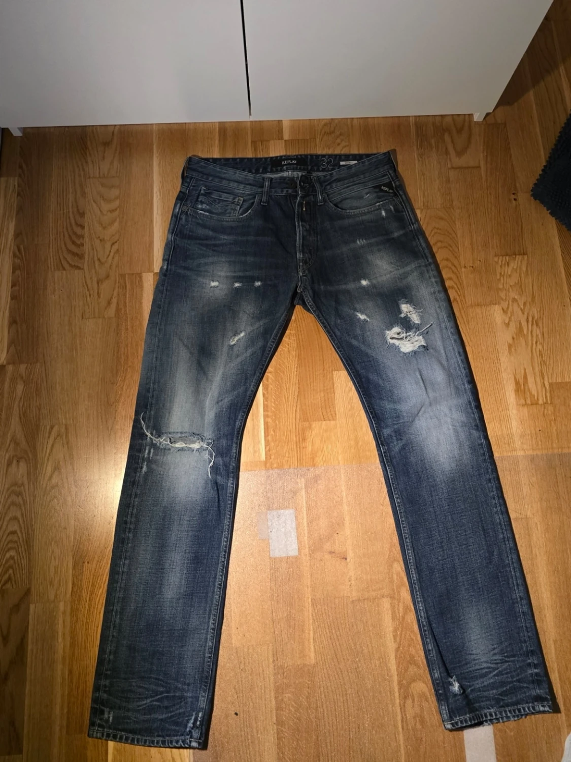Replay Newbill jeans blå, storlek 32