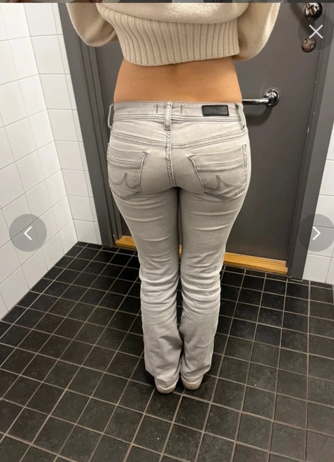 Ljusgrå bootcut jeans från Ltb - 1