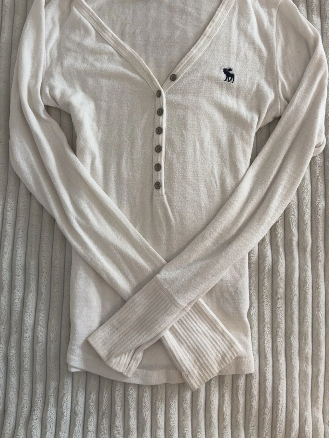  Abercrombie & Fitch topp med knappar - 2