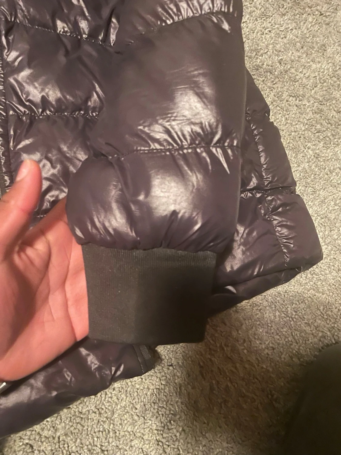 Svart pufferjacka SHEIN  - 3