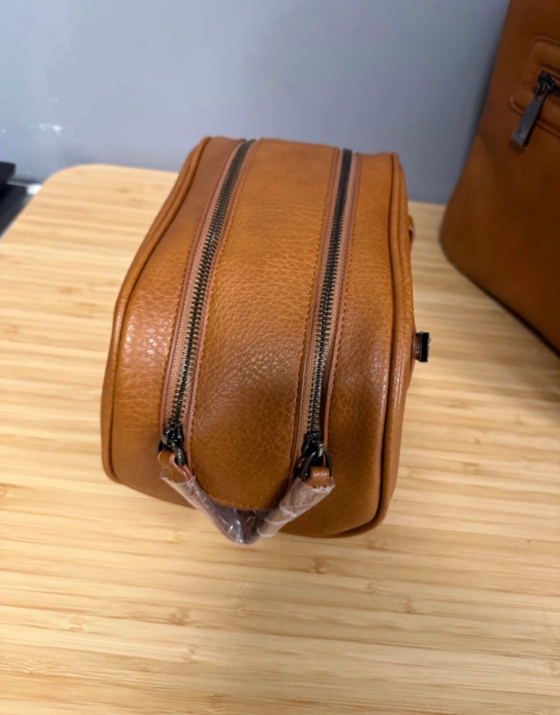 Brun ryggsäck från Rocco Santini - 4