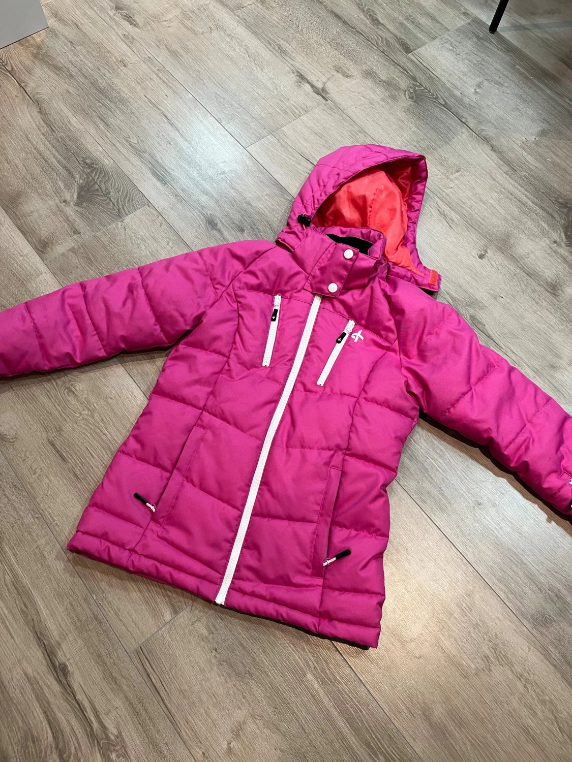 Rosa pufferjacka från Cross Sportswear XS - 1