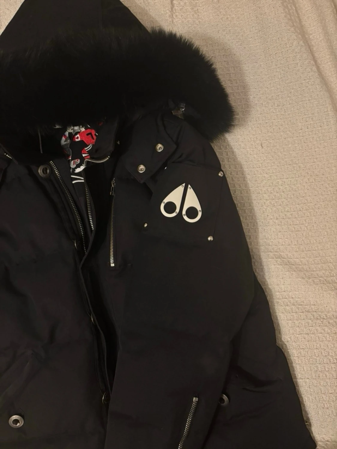 Svart dunjacka från Moose Knuckles - 4