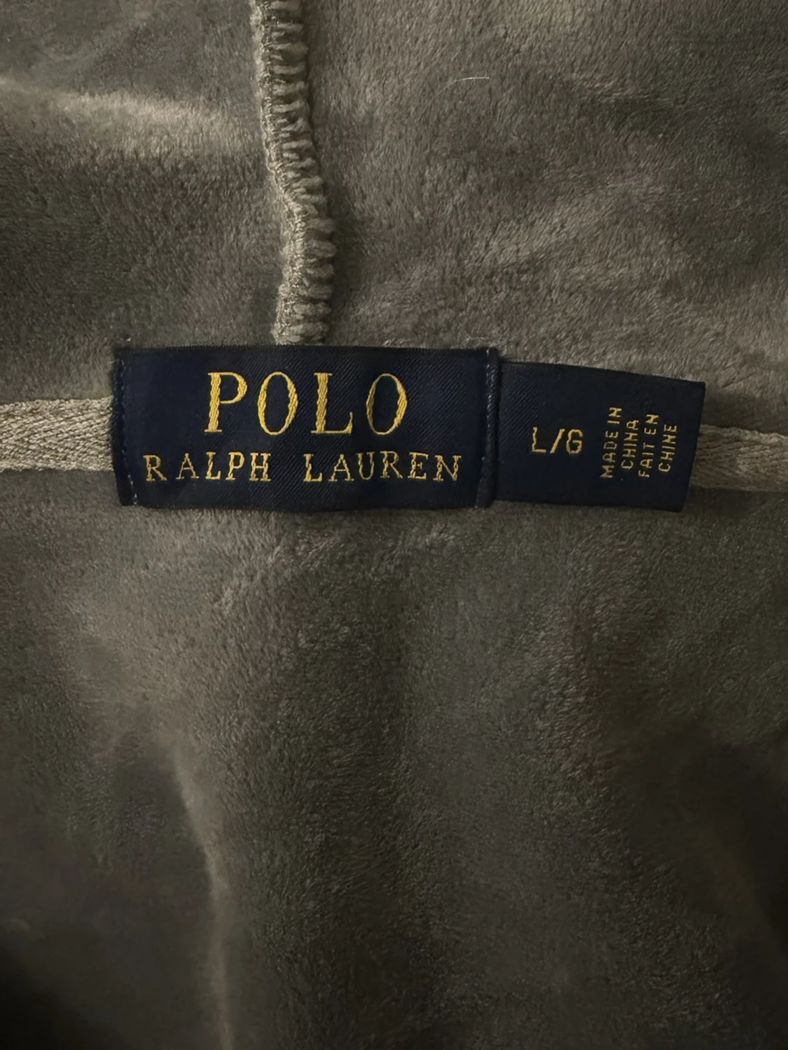 Polo ralph lauren Grå zip hoodie - 2
