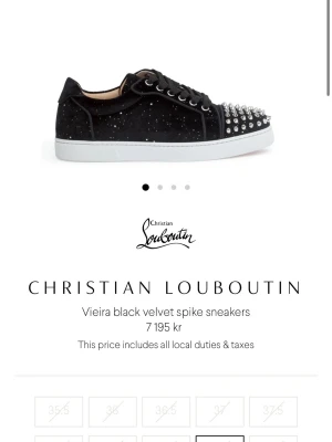 SÖKER SKOR LOUBOUTIN - Söker storlek 39 och ser exakt som i bilden 