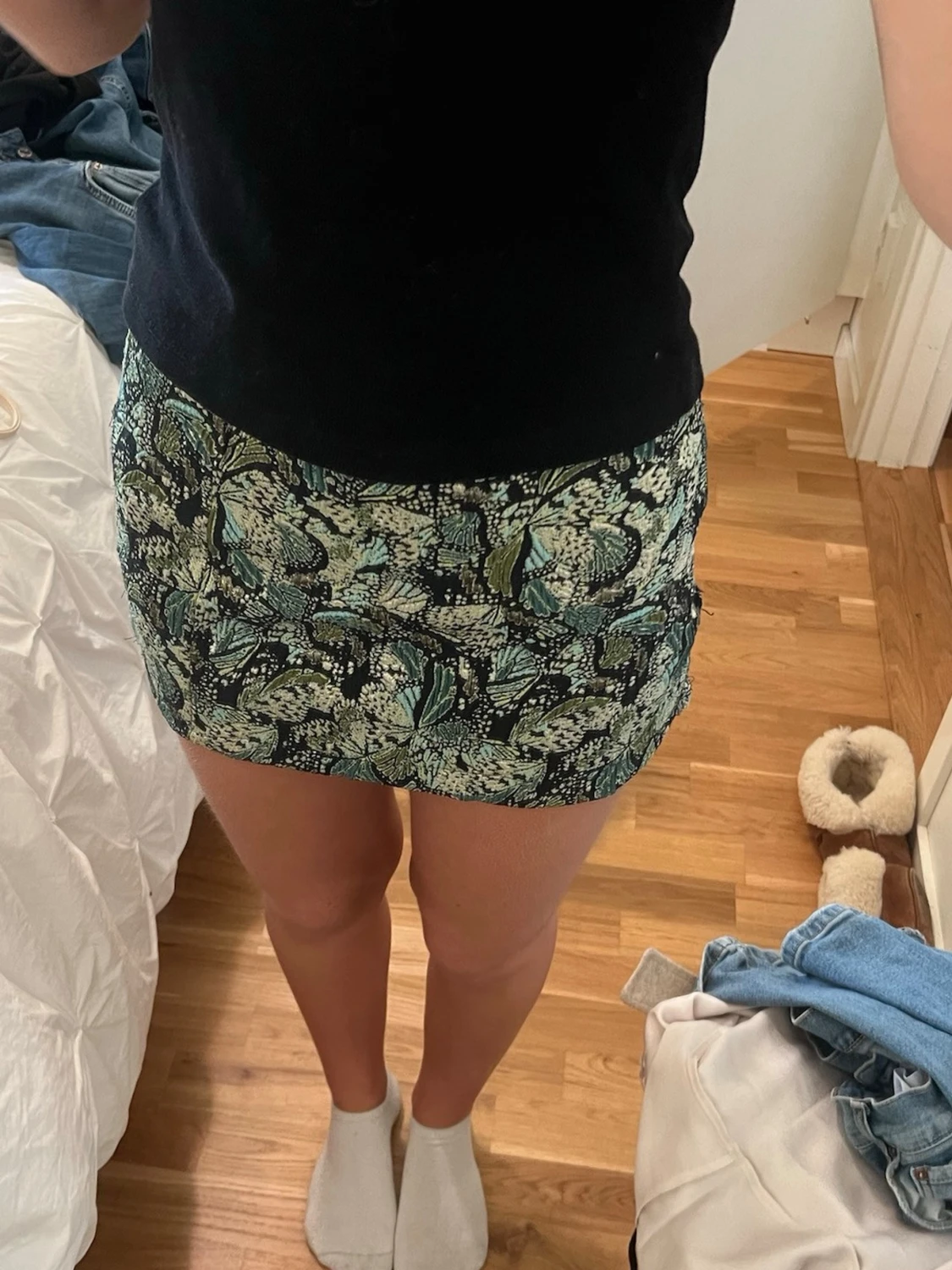  kortkjol i grönt och svart - 2