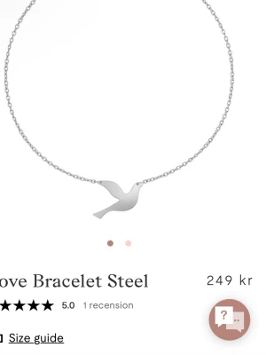 Jätte fint duv Armand från Edblad  - Silver duv armband från Edblad som är använd några gånger men är i jätte bra skick (kommer i Edblad box) Säljer för jag blivit guldtjej