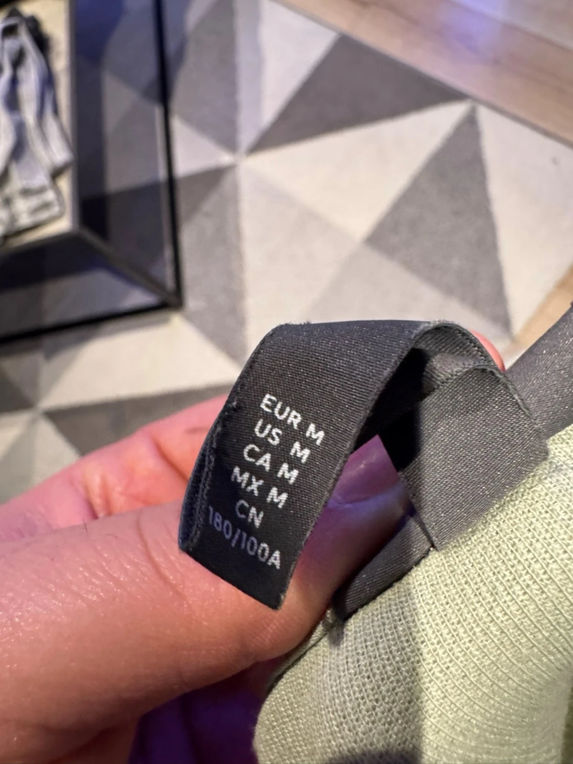 Grön sweatshirt Les Plaisirs M - 1