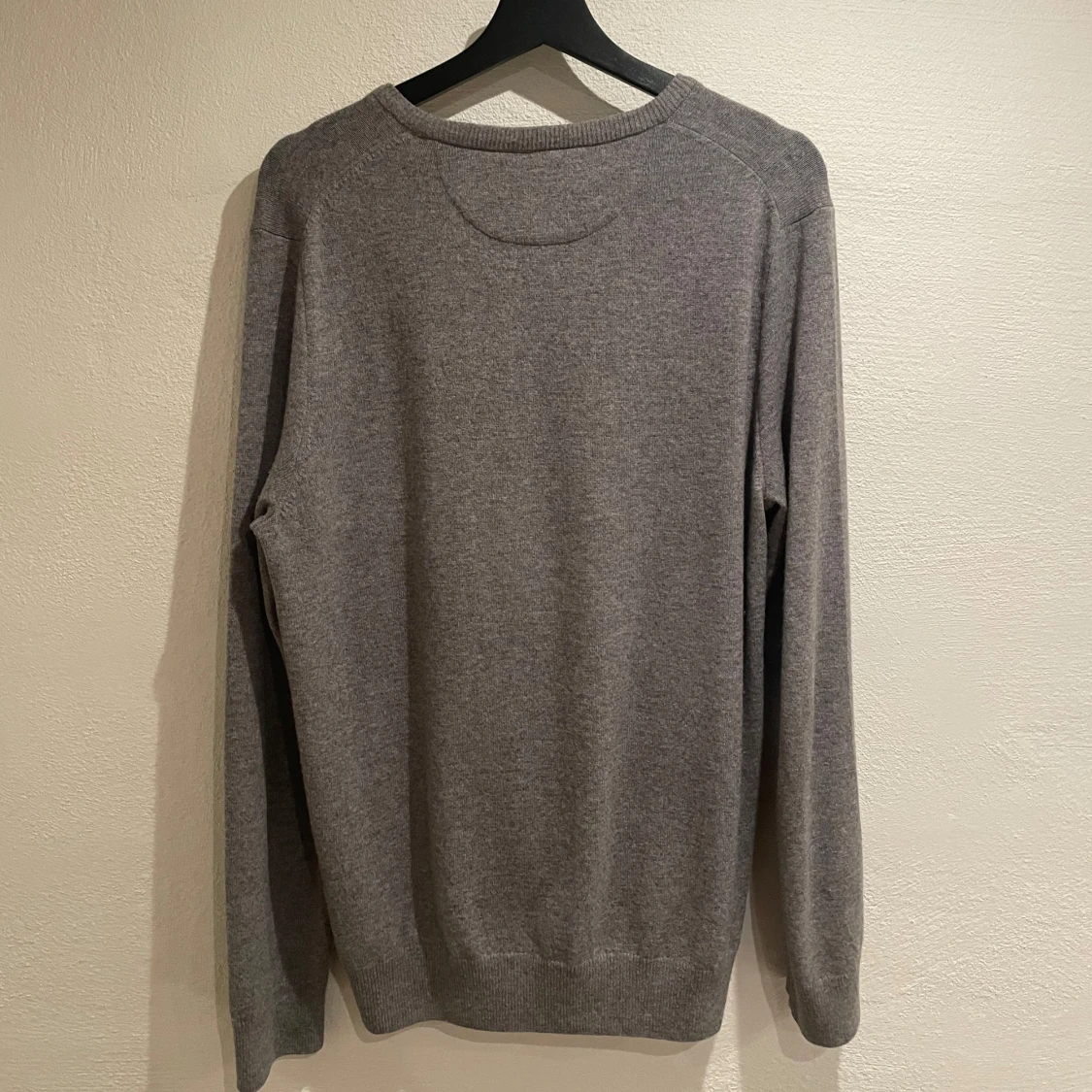 Grå merinoull tröja från Ralph Lauren  - 1