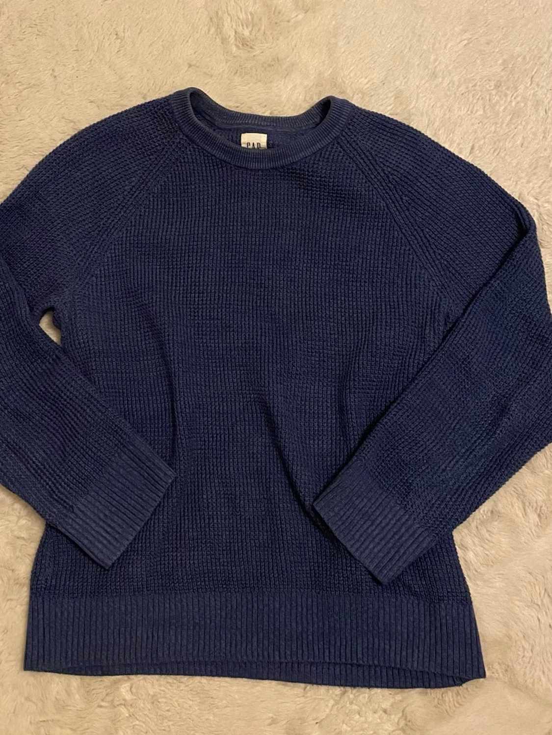 Mörkblå stickad tröja från GAP - 3