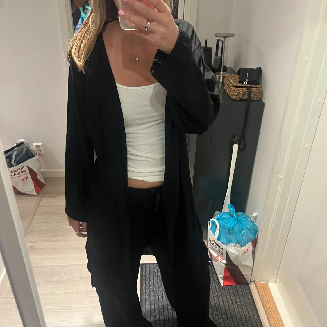 Svart lång tröja - 1