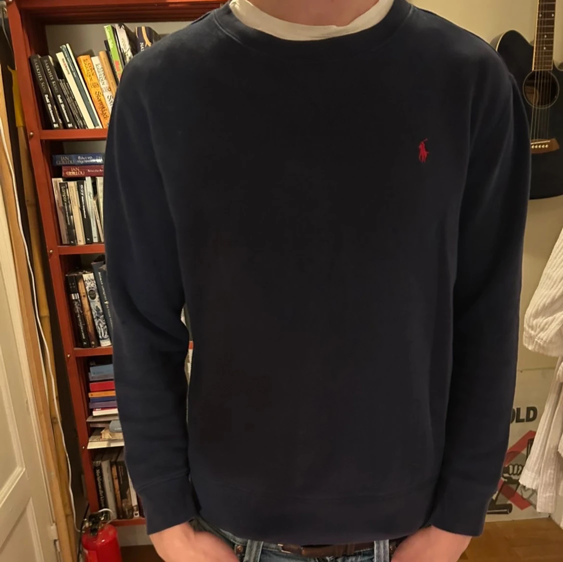 Mörkblå sweatshirt från Polo Ralph Lauren