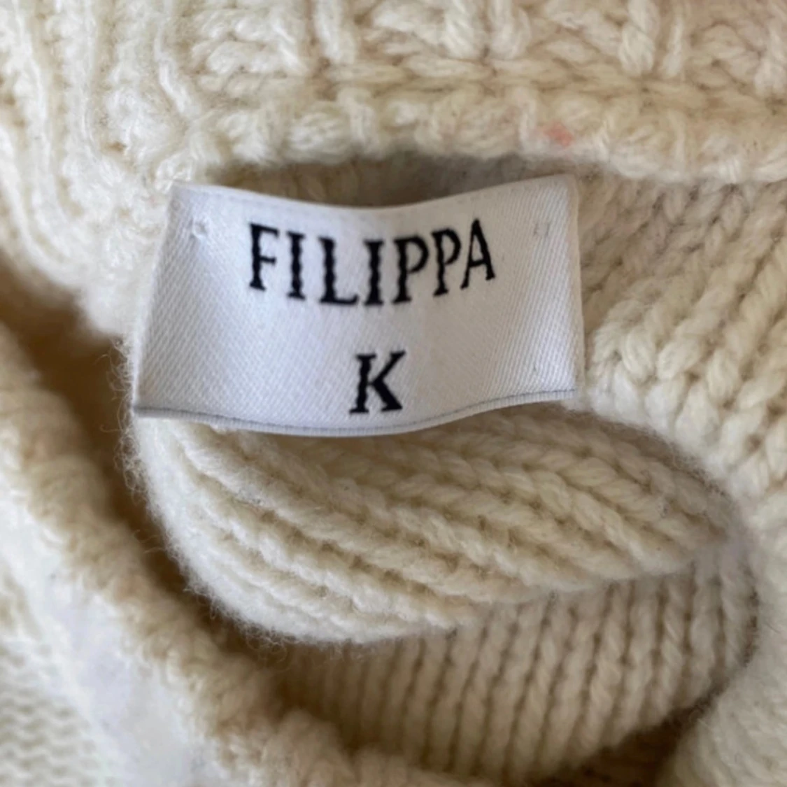 Vit stickad tröja från Filippa K - 3