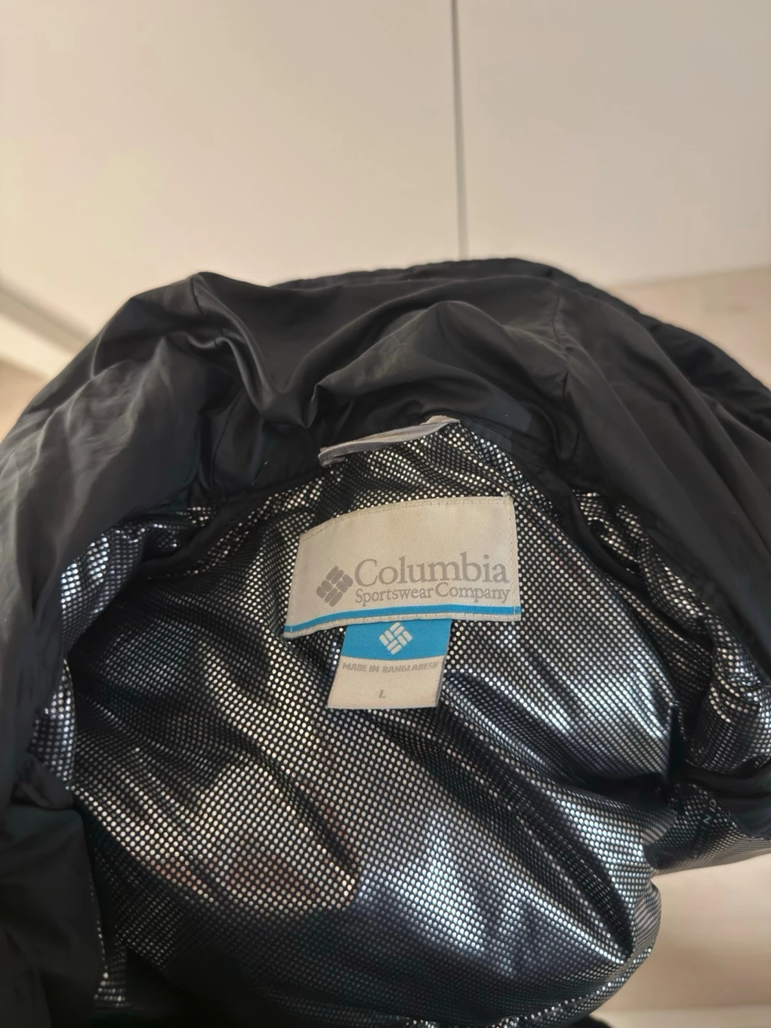 Svart pufferjacka från Columbia - 2
