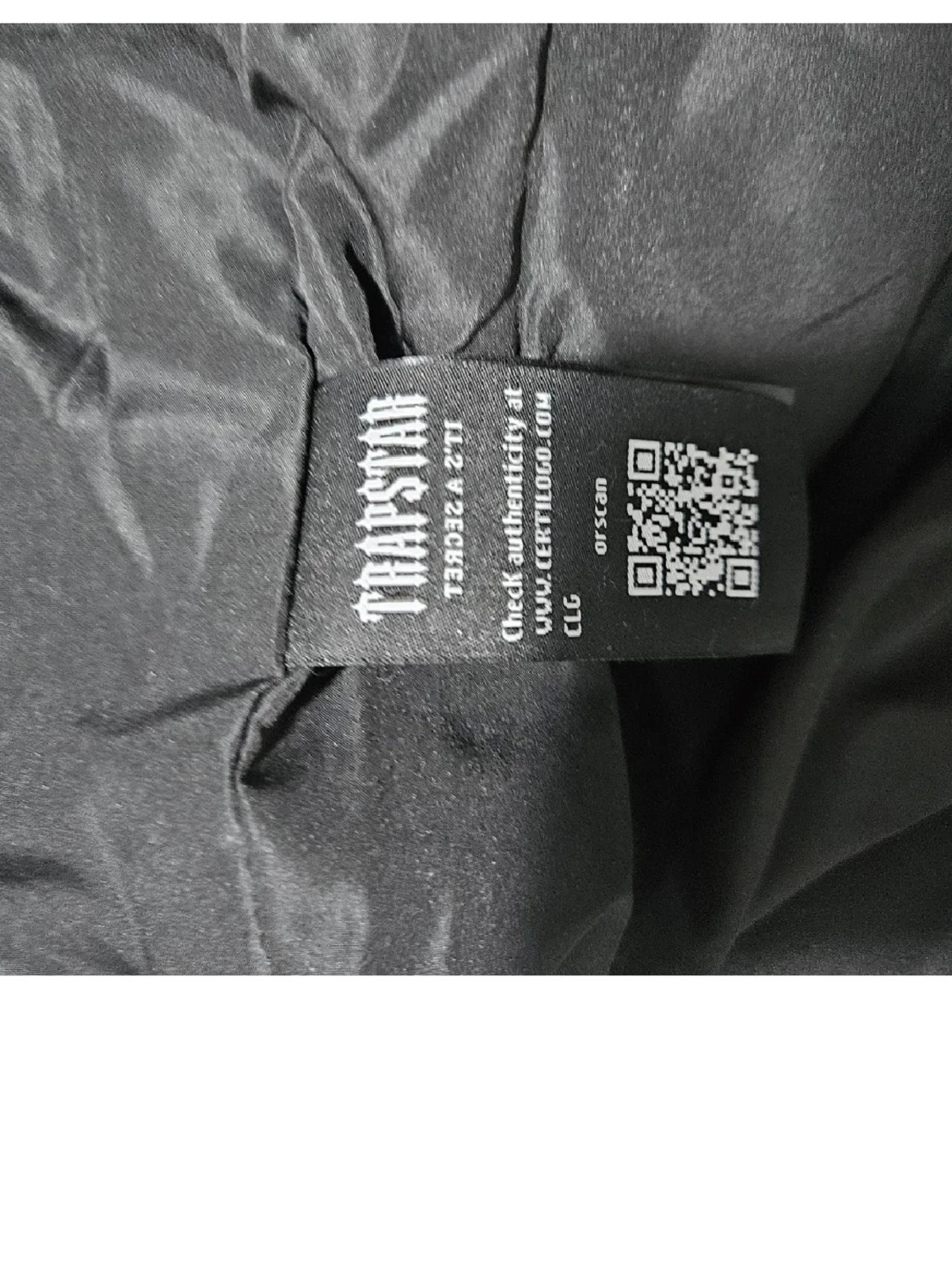 Svart och grå vindjacka från Trapstar  - 4