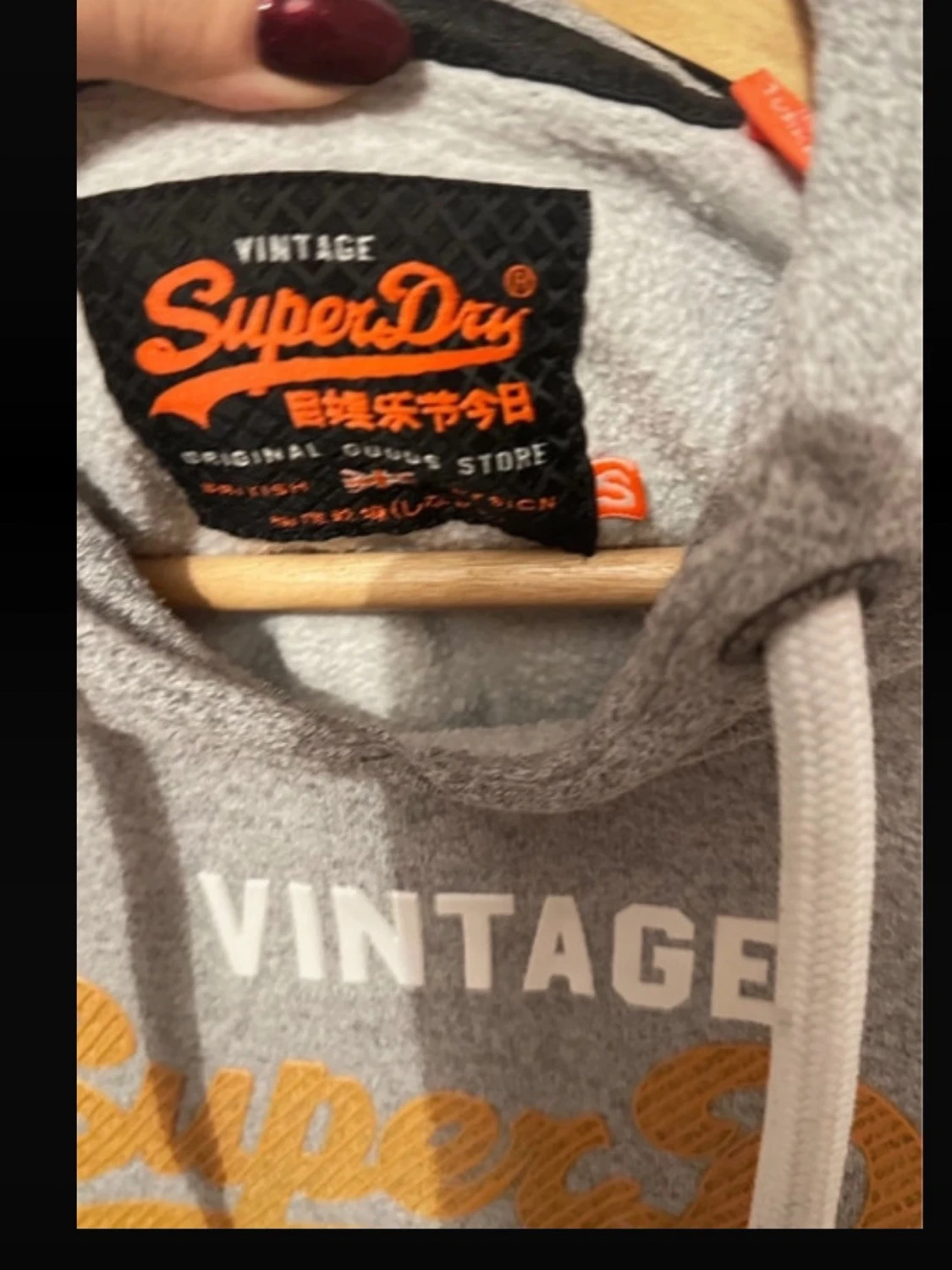 Superdry hoodie strl S - 6
