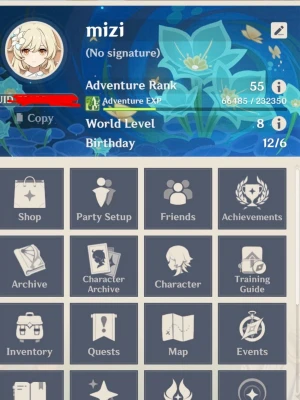 Genshin Konto EU AR 55 - Säljer mitt genshin konto på AR 55, EU Server.  Tänkte egentligen spara det för att pull Columbina men spelet tog för mycket plats på min telefon :(   48000+ Primogems + 31 Intertwined Fates + Durin C0 + Skyward blade   Kontakta vid fler frågor, Pris kan förhandlas! :)