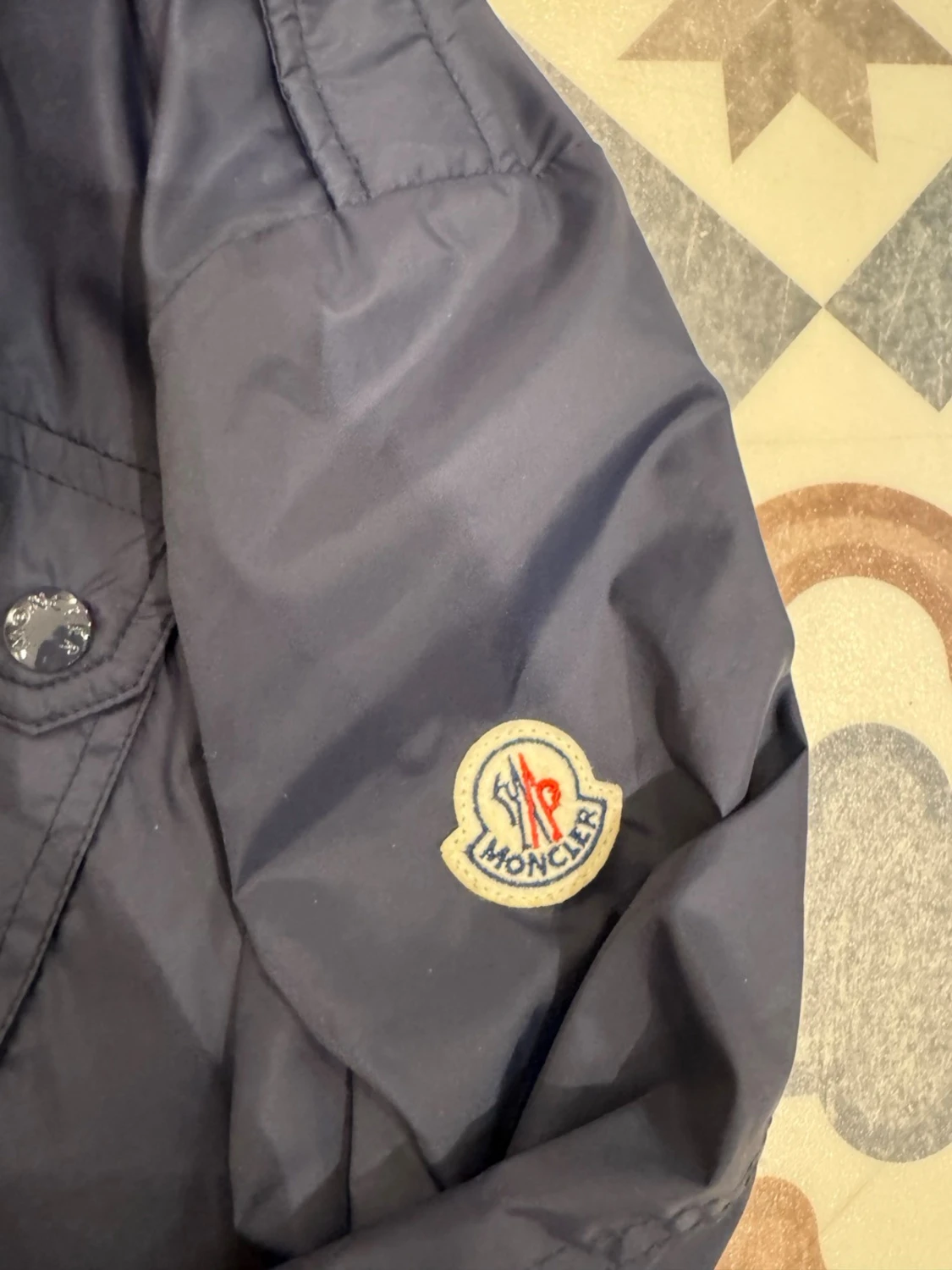 Mörkblå vindjacka från Moncler - 1