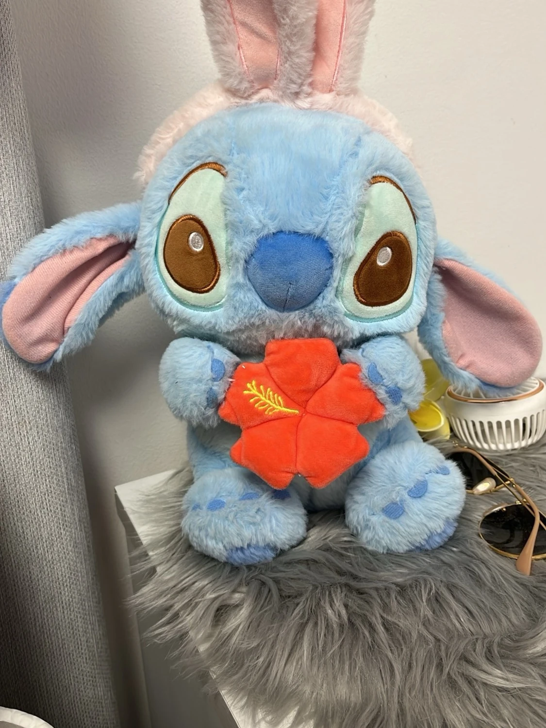 Blå och rosa mysiga Stitch nallar - 2