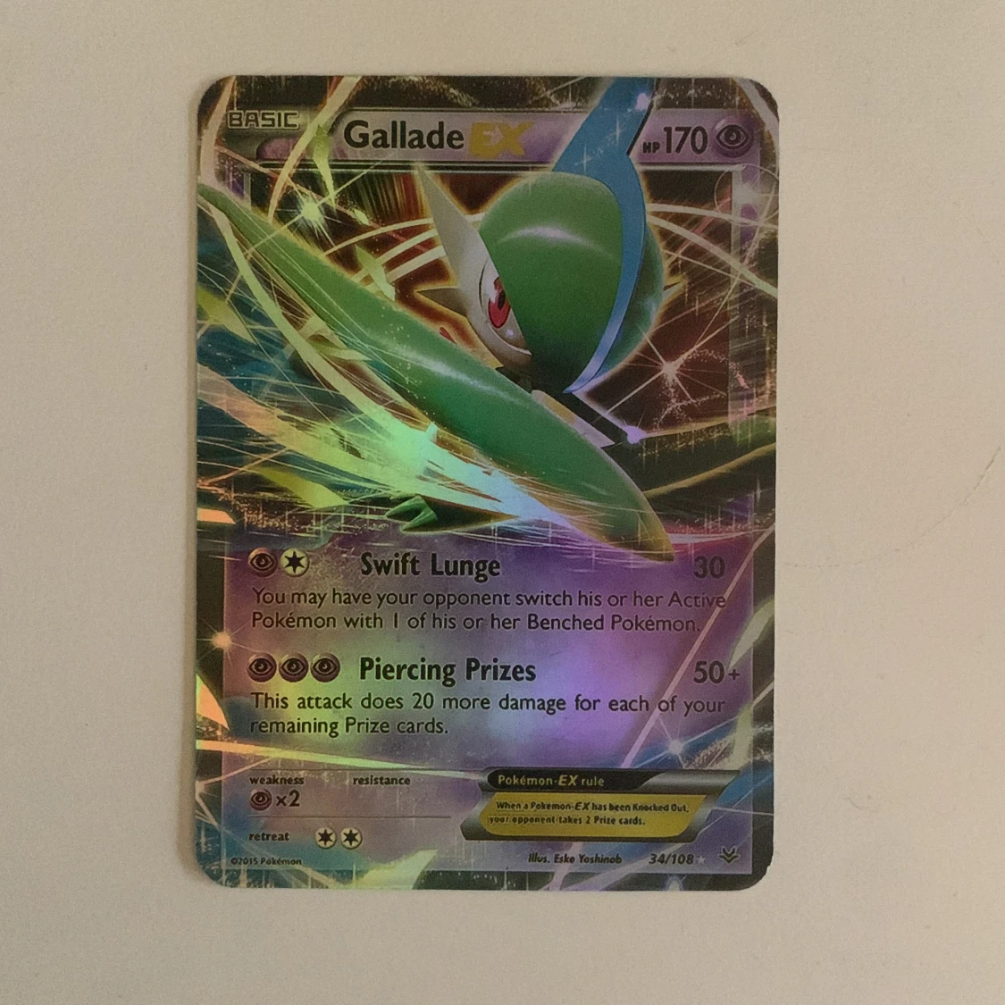 Gallade EX, HP 170 