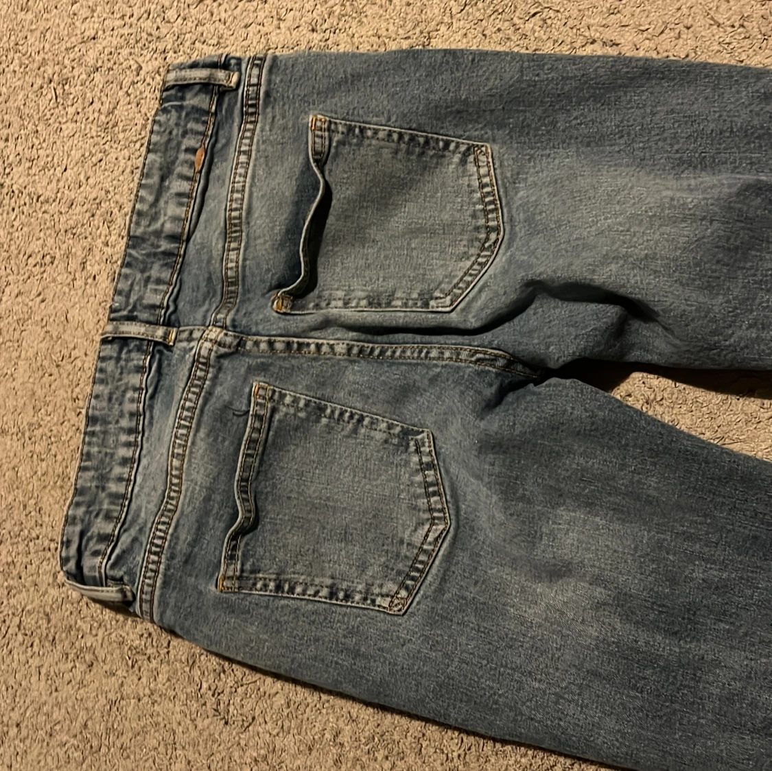 Blå jeans från 157, straight fit - 4