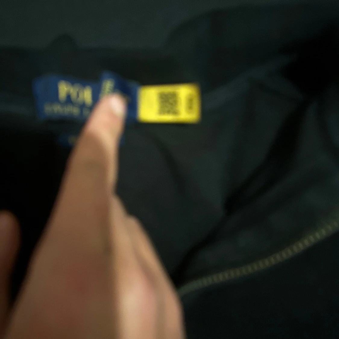 Svart half zip tröja från Polo Ralph Lauren - 1