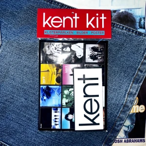 Kent kit  - Har slagit ihop min kärlek för Kent med min kärlek för scrapbooking och skapat ✨KENT Kitet✨ med Klistermärken, stickersheet, bilder och en A4 poster!   OBS! Vissa bilder är streaky men syns mest på nära håll. Särskilt blå färg Klistermärkespappret jag använder är fotopapper, ej slittåligt eller vattentåligt!  Papperstyp kan variera <3