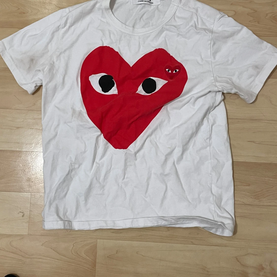 Vit Comme des Garçons Play t-shirt - 2
