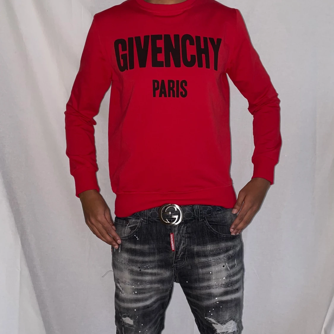 Givenchy tröja strl XS röd  - 1