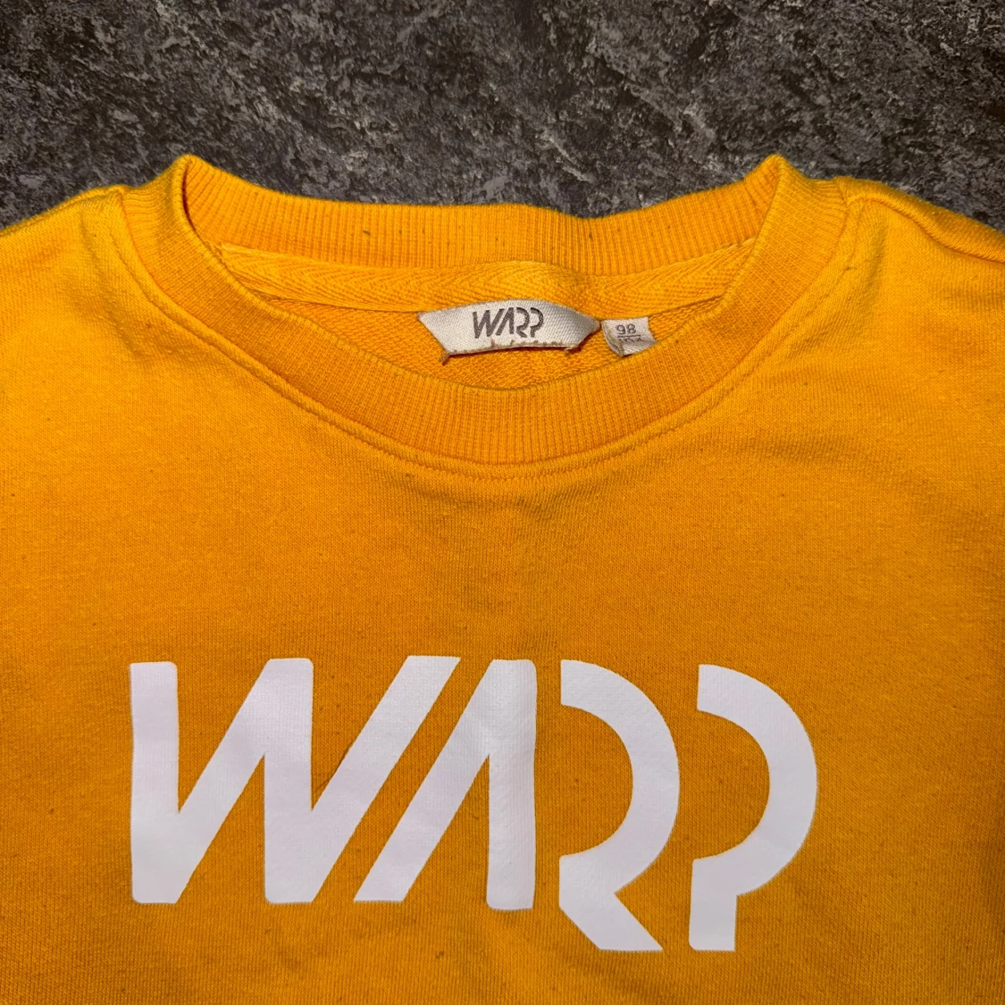 Gul långärmad tröja från Warp - 1