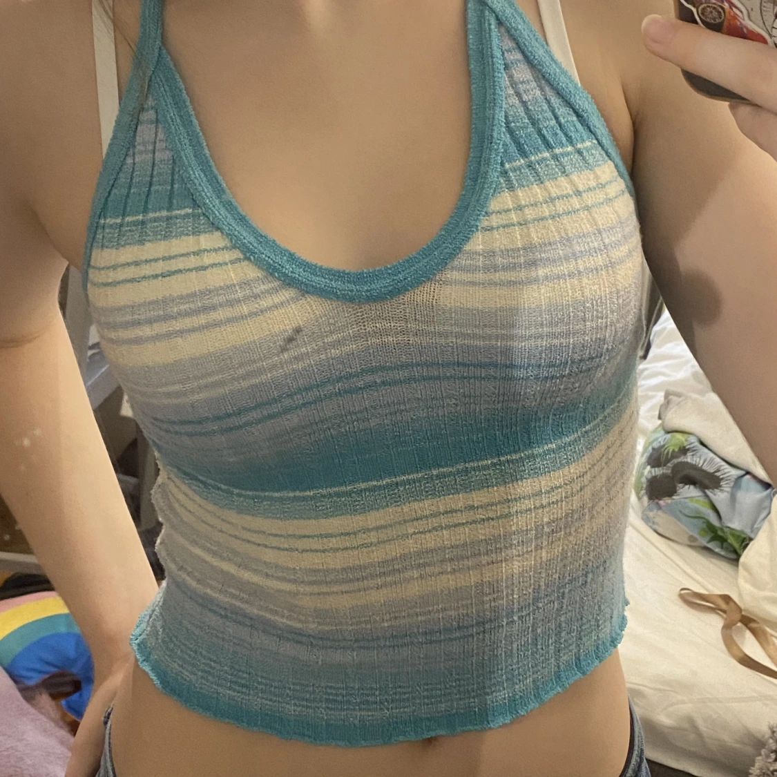 Halterneck linne - 1