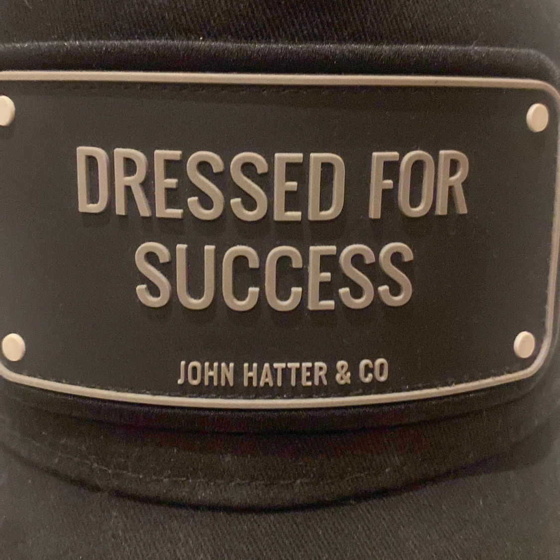 Svart keps från John Hatter & Co - 4