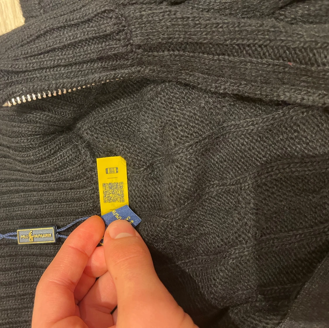 Svart stickad tröja Polo Ralph Lauren - 3