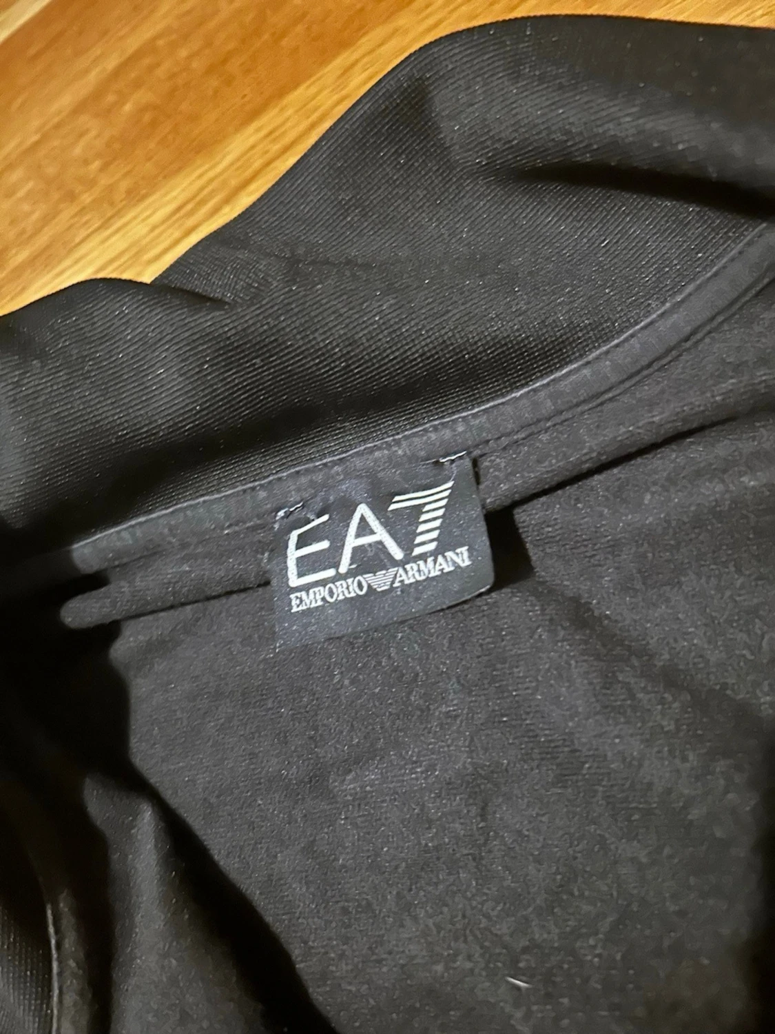 Svart Emporio Armani zip-hoodie - 4