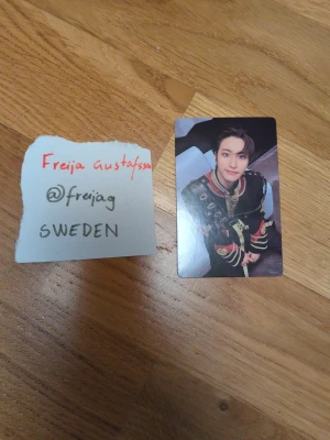 SEONGHWA photocard (The world ep. fin: will) - Ateez Seonghwa photocard. 